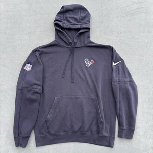 Nike NFL Houston Texans Football Hoodie Sweater Mens Large - Picture 1 of 19