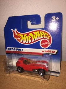 Mattel Hot Wheels CAT-A-PULT MOC, 1997 Euro Card - Picture 1 of 2