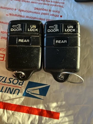 ABO0116T 2 Keyless Remote SET FOB OEM SET BUICK CHEVY OLDS - Image 1 of 3