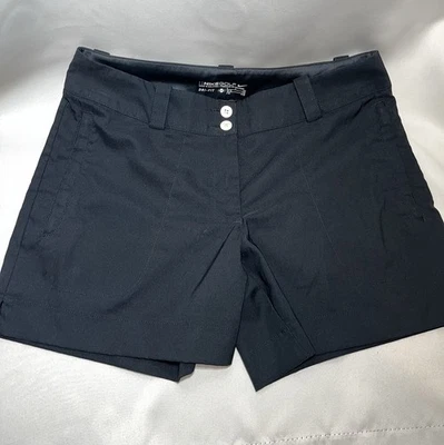 Pantalones Cortos Para Mujer NIKE GOLF PERFORMANCE Dri Fit Talla 6 Negros Usados en Excelente Condición Bolsillos con Cremallera Foto 1 de 4