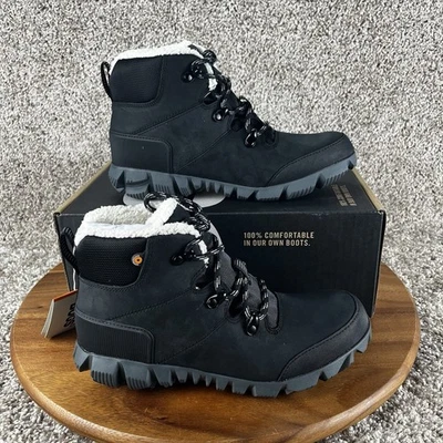 Bogs Women's Arcata Size 7 Urban Leather Mid Winter Boots Round Toe 72842-001 - Image 1 of 4