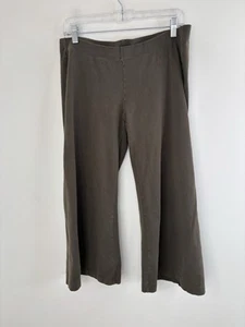 Patagonia Cropped Pants Women’s Pull On Elastic Waist Size Large Green 32x20.5 - Picture 1 of 10