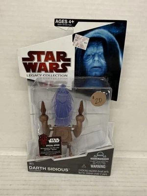 孩之宝星球大战遗产系列达斯·西迪厄斯全息 BD 10 构建机器人 — 第 1/4 张图片