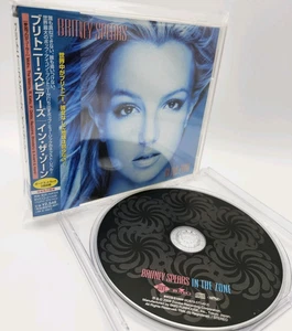 BRITNEY SPEARS In The Zone Japan CD BVCQ 21009 w/OBI 2Bonustracks 15tracks 2003 - Picture 1 of 20