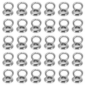4mm Perlkappen, 50stk Perlkappen Anhänger Perlen Endkappen Schmuckkappen, Silber - Bild 1 von 5