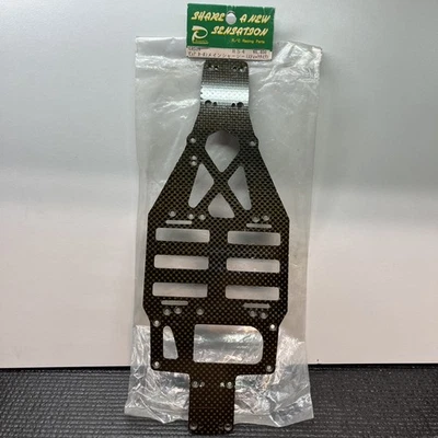 Phoenix HPI RS4 Carbon Fiber Main Chassis Vintage RC Rare Pro Sport - Image 1 of 4