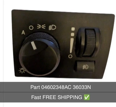 OEM ✅2005-2008 Chrysler 300 Dodge Charger Magnum Headlight Switch Fog Light  - Bild 1 von 2