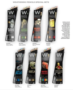AK Interactive Weathering Pencils Set Series - US - Picture 1 of 9