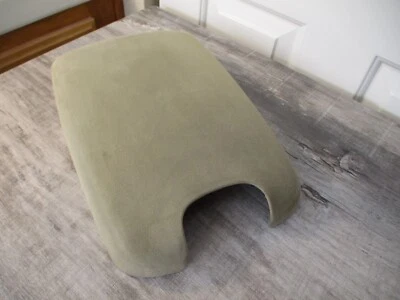 Cubierta de tapa de consola Honda Accord 2008-2012 reposabrazos tela beige fabricante de equipos originales coche CA limpio Foto 1 de 4