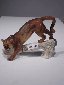 +#A002227 Goebel Arbeitsmuster, Wildtiere Serie, CW 59, Puma auf einem Ast, TMK4 - Picture 1 of 1
