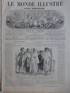 1864 1912 TOMBOUCTOU CULTURE NIGER 5 JOURNAUX ANCIENS - Bild 1 von 5