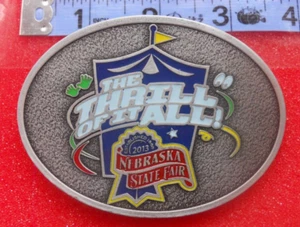 2013 Nebraska Sate Fair Belt Buckle - Picture 1 of 3