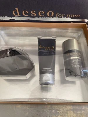 Set 3 Piezas JLO Jennifer Lopez Deseo Hombres Colonia Eau de Toilette EDT 3.4 OZ 1 Foto 1 de 2