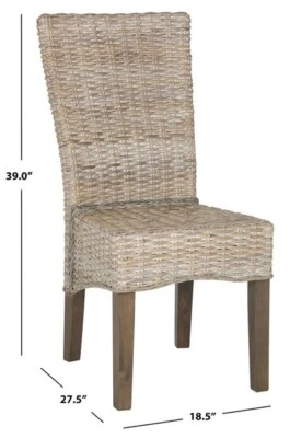 SILLA DE COMEDOR SAFAVIEH OZIAS, Precio rebajado 2172744889 SEA8014B-SET2 Foto 1 de 4