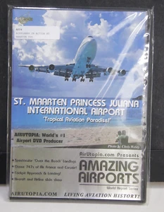 DVD St Maarten Princess Juliana by AirUtopia Amazing Airports NEW Sealed - Picture 1 of 2
