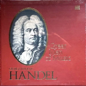 GREAT MEN OF MUSIC "GEORGE FREDERIC HANDEL" (4LP BOX SET) NEW! SEALED LP! (MINT) - Foto 1 di 1
