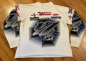 VTG 80s Thor Racing Yamaha YZ Motocross Jersey Shirt Sz XXL AMA Supercross - Picture 1 of 22