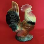 VTG Royal Copley Chicken Rooster Figurine Repaired