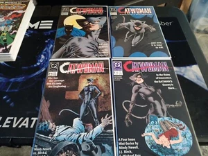 DC: Catwoman Lot of 4 (1989) Complete 1st Mini-Series #1-4 1st Print Comics - Bild 1 von 5
