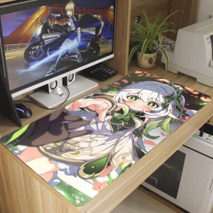 Anime Genshin Impact Nahida Keyboard Mouse Pad Gaming Desk Playmat Mouse Mat Y01 - Picture 1 of 4