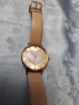 Kate Spade Rose Gold Watch With Heart - Image 1 of 2