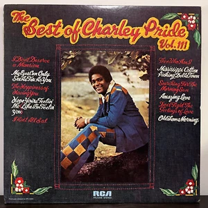 CHARLEY PRIDE - The Best Of Vol. III (1976) - 12" Vinyl Record LP - EX - Picture 1 of 3