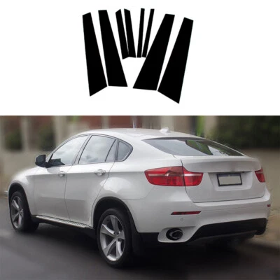 Postes de pilar ventana puerta ajuste BMW X6 E71 2008 2009 2010 2011 2012 2013 2014 Foto 1 de 4