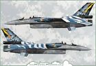 F-16 C-52+ FALCON ZEUS DEMO TEAM GREEK AF SPECIAL MKGS #72120 1/72 MODELMAKER