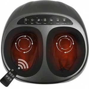 Foot Massage Machine - Heat, Shiatsu, Multiple Modes, Auto - Off, Up to Men 12.5 - Picture 1 of 11