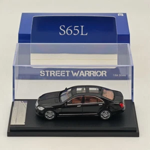 SW 1/64 Mercedes Benz S Class S65L V12 Black Sedan Sports Diecast Models Car - Foto 1 di 7