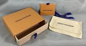 Louis Vuitton Pull Out Box 6.25 X 6.25” Dust Bag Gift Card Gift Note - READ - Picture 1 of 4