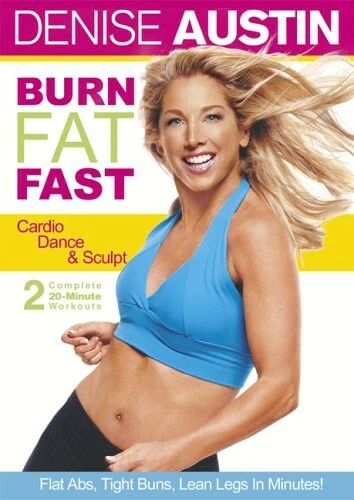 Denise Austin: Brucia Grassi Velocemente (Cardio Danza E Sculpt) DVD NUOVO - Immagine 1 di 1