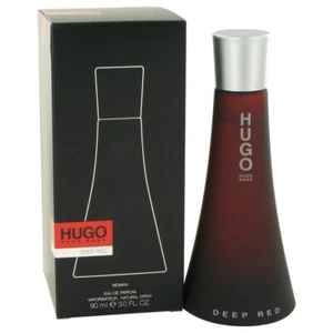 Hugo Deep Red By Hugo Boss 3oz/90 ml Eau De Parfum Spray - Picture 1 of 6