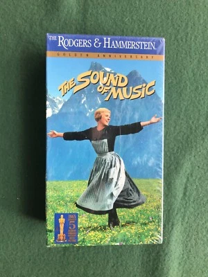The Sound of Music 1965 Best Picture Julie Andrews 2 tape VHS set still sealed - Image 1 of 4