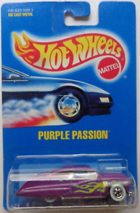 1992 Hot Wheels Purple Passion Col. #87 (With Flames Version)