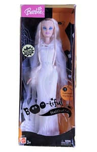 Boo-tiful Halloween Barbie Glow in Dark Kleid gruselig bootiful Ghost 2004 B6441 - Bild 1 von 15
