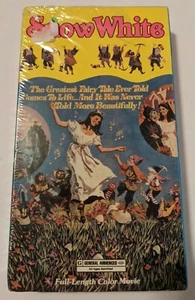 Snow White ~VHS 1990 Good Times Video Full Length Color RARE Kids Klassics OOP - Picture 1 of 4