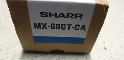 Genuine Sharp MX60GTCA Cyan Toner Cartridge MX-60GTCA MX 3050N/60N/70N/3560N/70N - Image 1 of 3