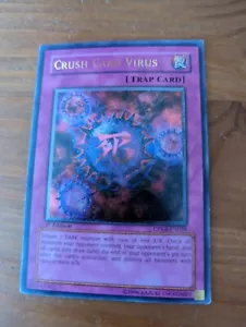 Yugioh DPKB-EN039 Crush Card Virus Ultimate 1st LP VERY HARD TO FIND + BONUS!!! - Picture 1 of 2