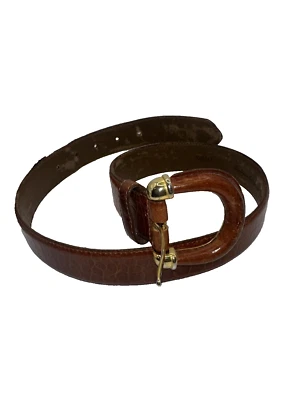 Talbots Women’s Alligator & Calfskin Italian Leather Belt Made In USA size small - Image 1 of 4