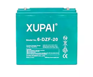 Batteria AGM DZF 20Ah 12V per biciclette e veicoli elettrici XUPAI - Foto 1 di 2