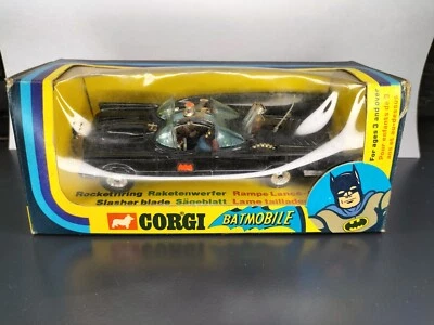 Batmobile Corgi 267 1977  box Originale batman e robin - Immagine 1 di 4