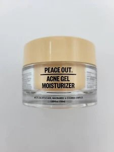 PEACE OUT Skincare Acne Gel Moisturizer 1.69 oz Exp 05/2026 NEW - Picture 1 of 6