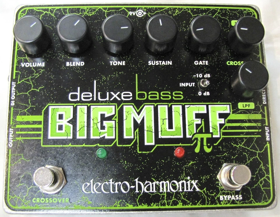 Used Electro-Harmonix EHX Deluxe Bass Big Muff Pi Fuzz Guitar Effects Pedal - Image 1 of 1