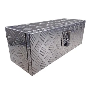 Unterbaubox / Unterflurbox / Staubox Aluminium 640 x 230 x 230mm f. PKW Anhänger - Bild 1 von 9