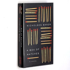 A Box of Matches 2003 Nicholson Baker SIGNED First Edition - Imagen 1 de 5