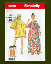 Simplicity Pattern 5628 Caftan Retro 70s Misses 1 Size Fits Uncut