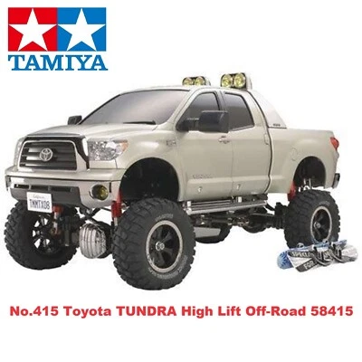 Tamiya 1/10 Electric RC Car No.415 Toyota TUNDRA High Lift Off-Road 58415 NEW - Image 1 of 4