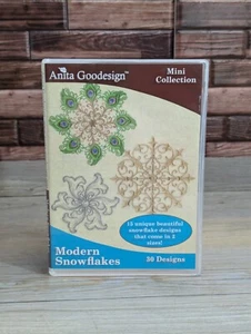 Moderne Schneeflocken 30 Stickmotive Anita Goodesign Mini Collection - Bild 1 von 4
