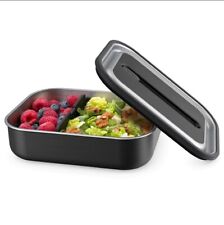 Bentgo Stainless Steel Lunch Box Container Storage Carbon Black